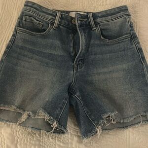 Vervet denim cutoff shorts